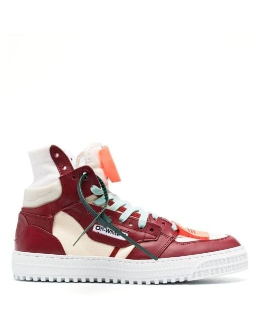 Off-White c/o Virgil Abloh Pink Arrows-motif Lace-up Sneakers for men