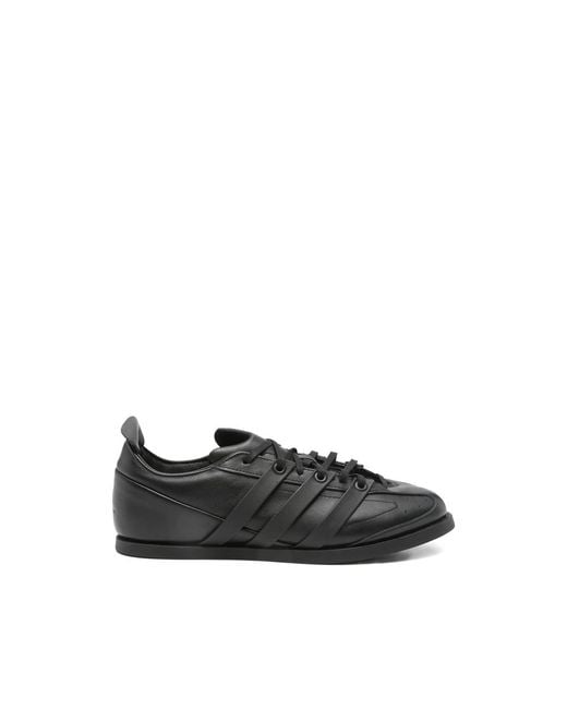 Adidas X Entire Studios Black X Entire Studios Ace Leather Lace-Up Sneakers for men