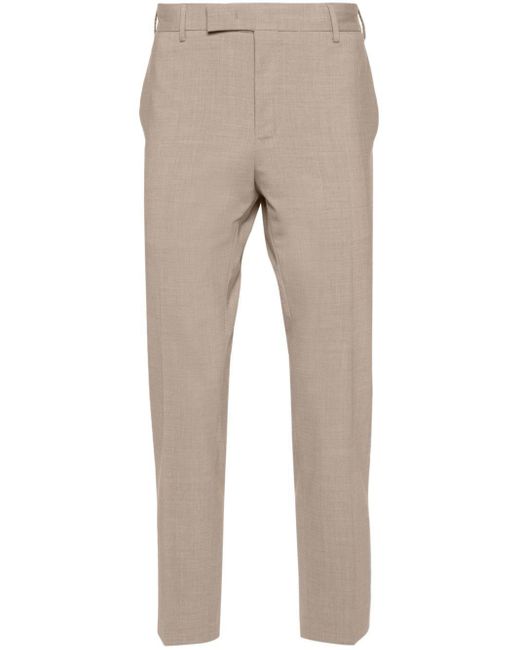 PT Torino Natural Slim-Cut Chino Trousers for men