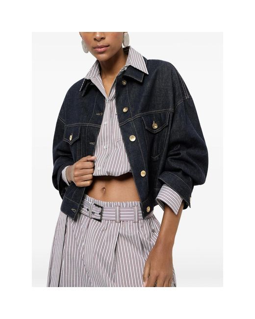 Brunello Cucinelli Blue Jackets