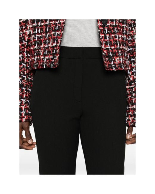 IRO Black Mid-Rise Tailored Trousers