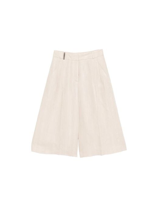 Peserico Natural Neutrals Shorts