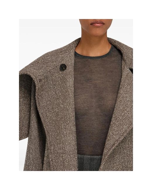 Ferragamo Gray Outerwears