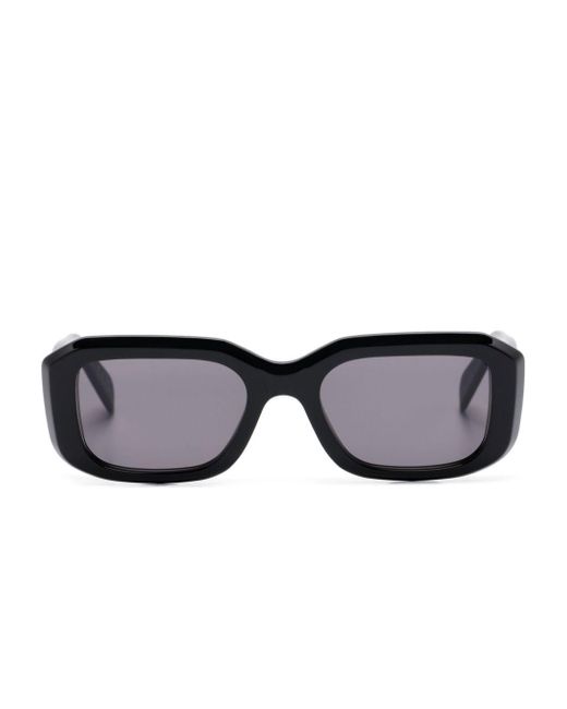 Retrosuperfuture Black Sagrado Rectangle-Frame Sunglasses