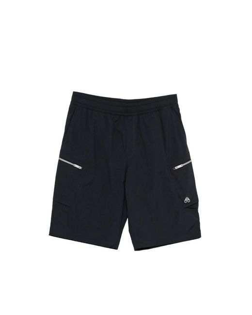 Moose Knuckles Black Shorts for men