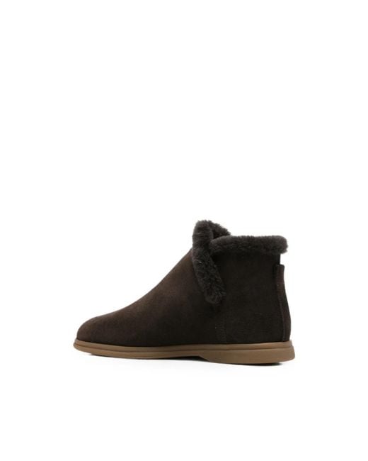 Henderson Black Cora Round-Toe Boots