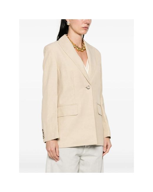 Joseph Natural Blazer Linen