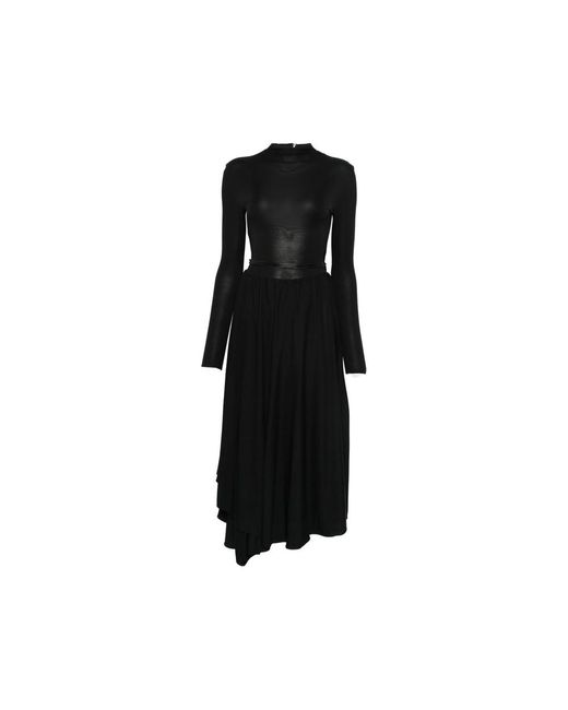 Alaïa Black Alaã¯A Dresses