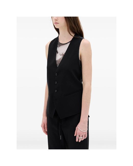 Ann Demeulemeester Black Jackets