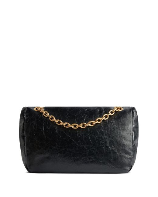 Balenciaga Black Small Monaco Chain-Strap Shoulder Bag