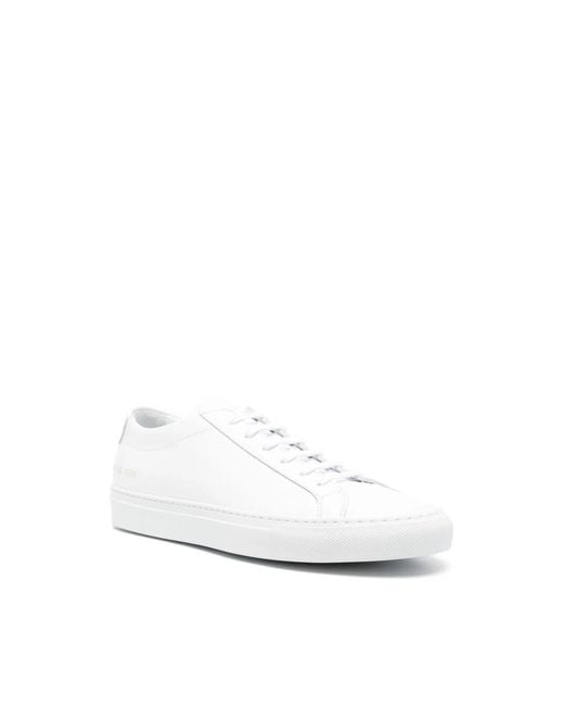Common Projects White Original Achilles Leather Sneakers for men