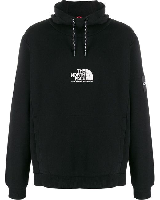 The North Face Black Fine Alpine Hoodie for men