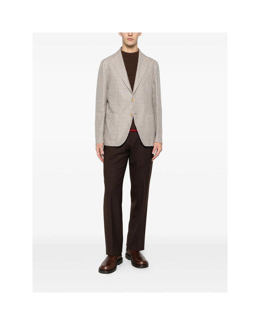 Tagliatore Brown Jacket for men