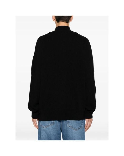C P Company Black Sweaters & Knitwear for men