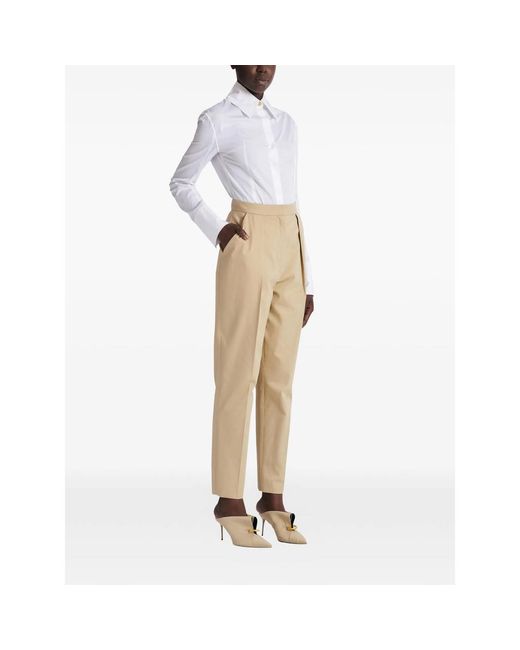 Balmain Natural Neutrals Trousers