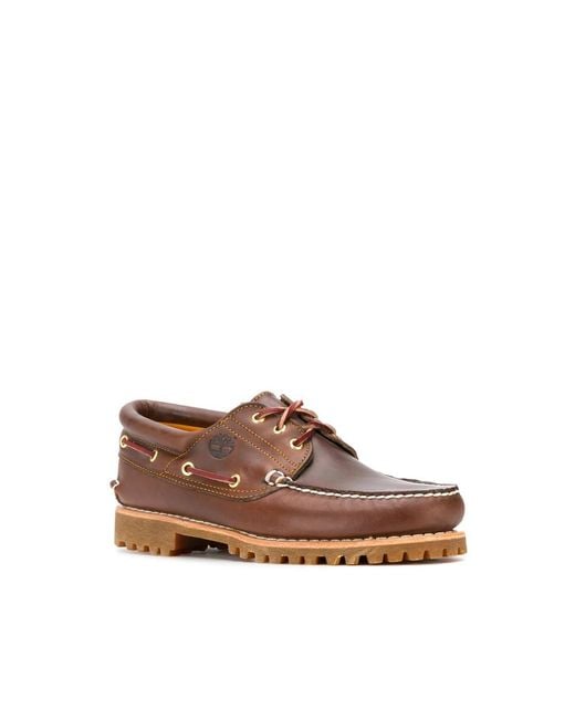 Timberland Brown Loafers Leather for men