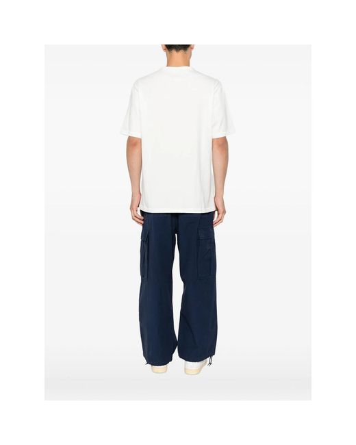 KENZO White Logo-Print T-Shirt for men