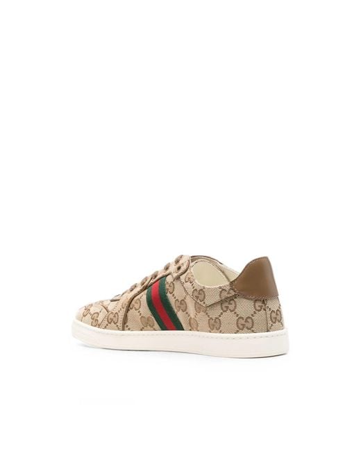 Gucci Natural Neutrals Trainers