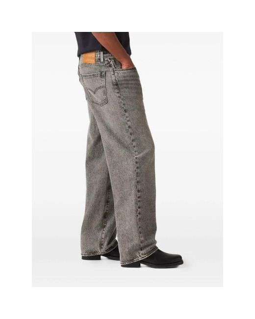 Levi's Gray 578 Baggy Jeans for men