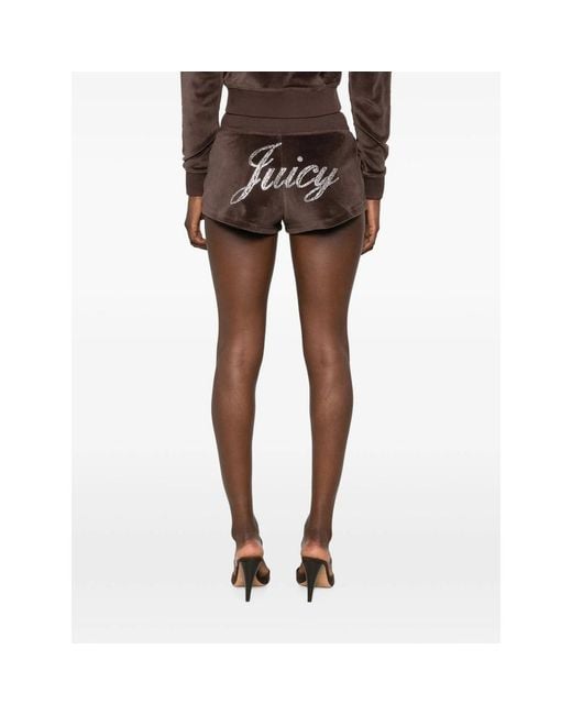 Sporty & Rich Brown Hoodie Velour Zip-Up