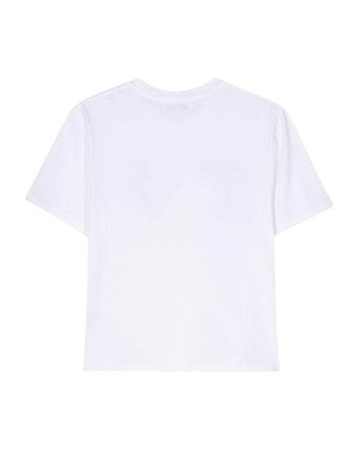 Maison Labiche White I Love Popincourt T-Shirt