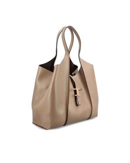 Tod's Natural Neutrals Tote Bags