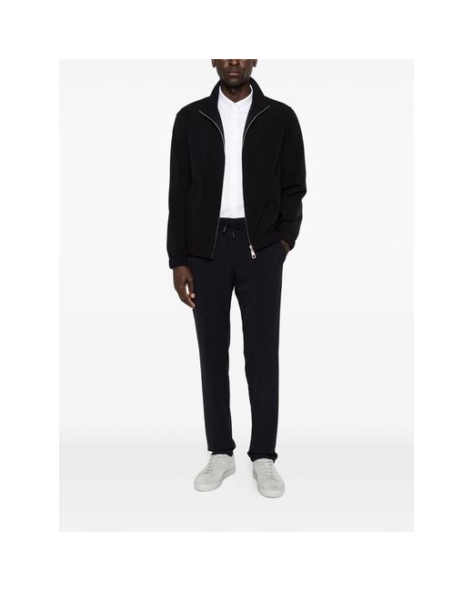 Montecore Black Zip Fastening Jacket for men