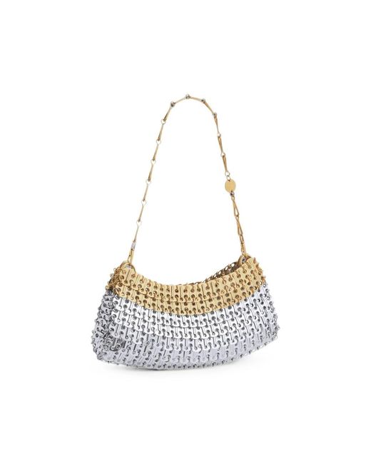 Rabanne White 1969 Skyline Clutch Bag