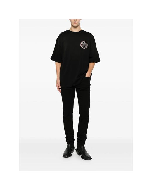 Amiri Black T-Shirt Logo for men