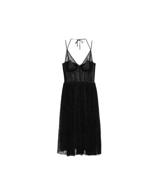 Elisabetta Franchi Black Party Dresses