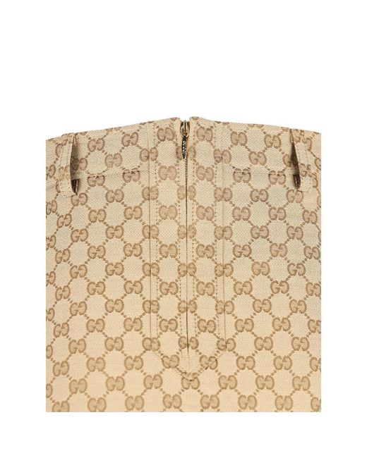 Gucci Natural Neutrals Skirts