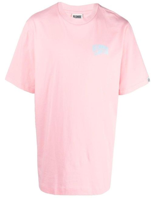 BBCICECREAM Pink Cotton Short-sleeve T-shirt for men
