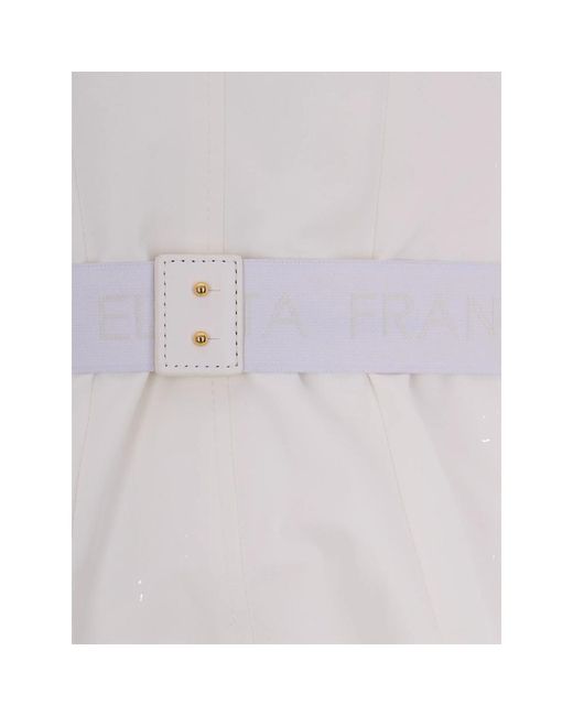 Elisabetta Franchi White Jacket