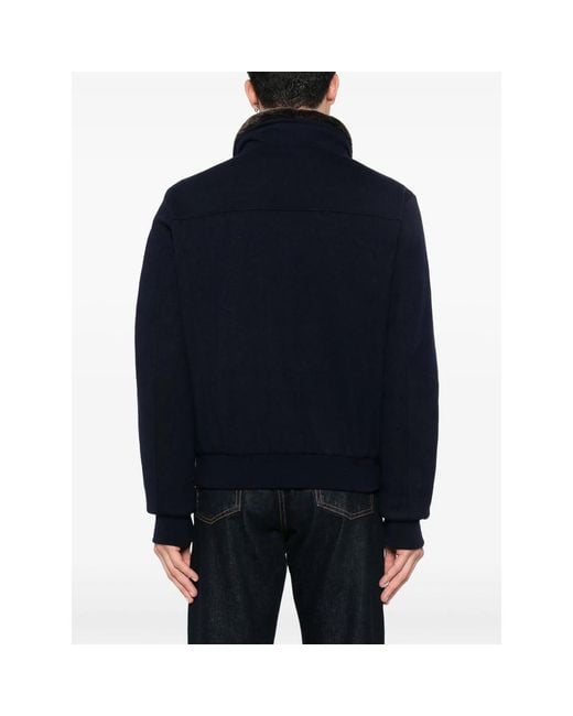 Moorer Blue Bellati-Mrw Jacket for men