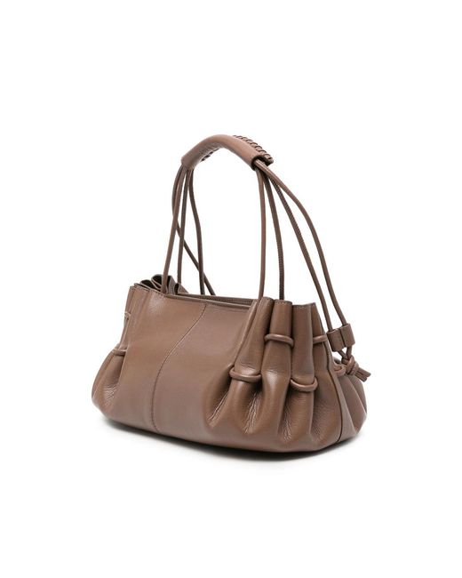 Hereu Brown Tote Bags