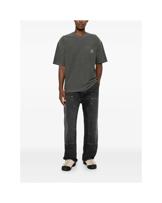 Carhartt Gray Double Knee Jeans for men