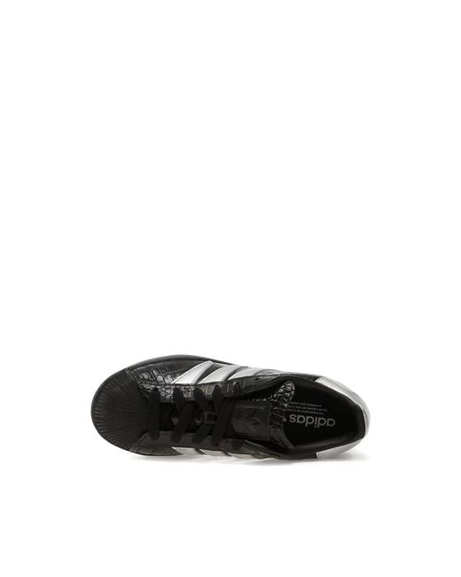 Adidas Black Sneakers With Stripes