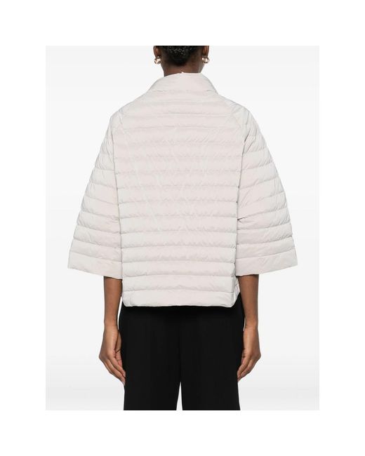 Moorer White Zip Jacket