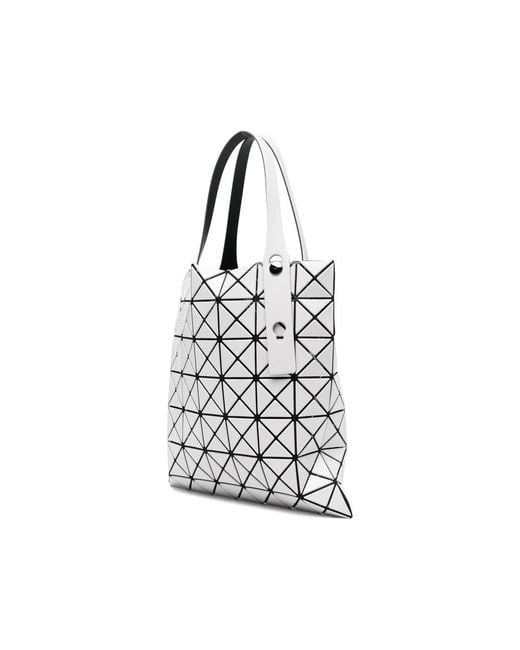 Issey Miyake White Tote Bags