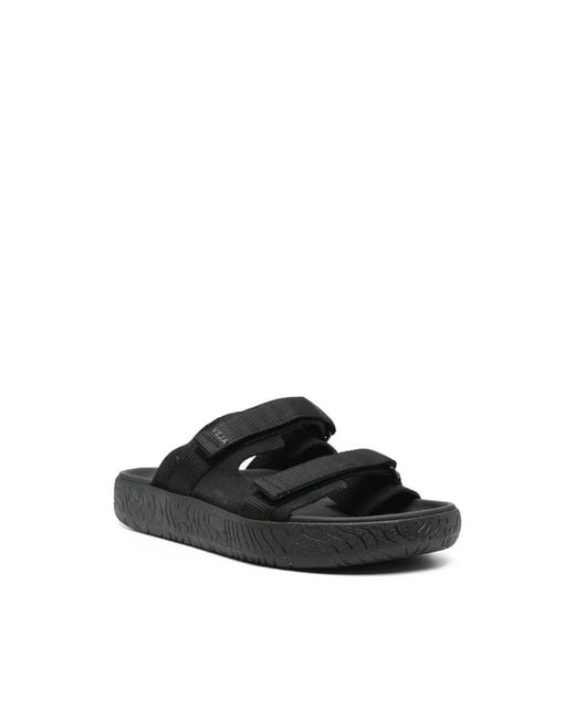 Veja Black Sliders for men