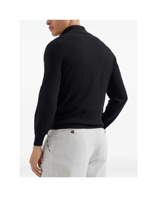 Brunello Cucinelli Black Sweaters & Knitwear for men