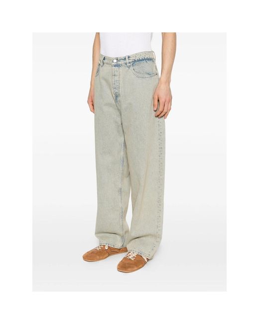 Drole de Monsieur Gray Five-Pocket Baggy Jeans for men