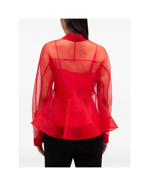 Ganni Shirts Red