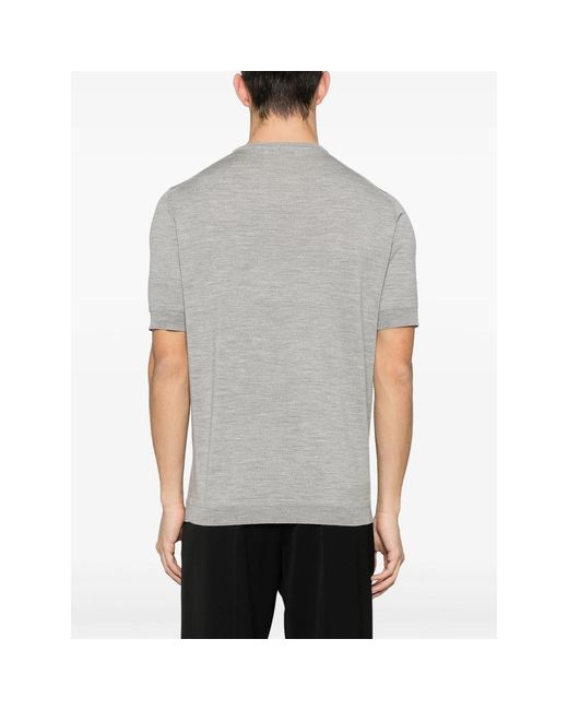 GOES BOTANICAL Gray Mélange Merino Wool Top for men
