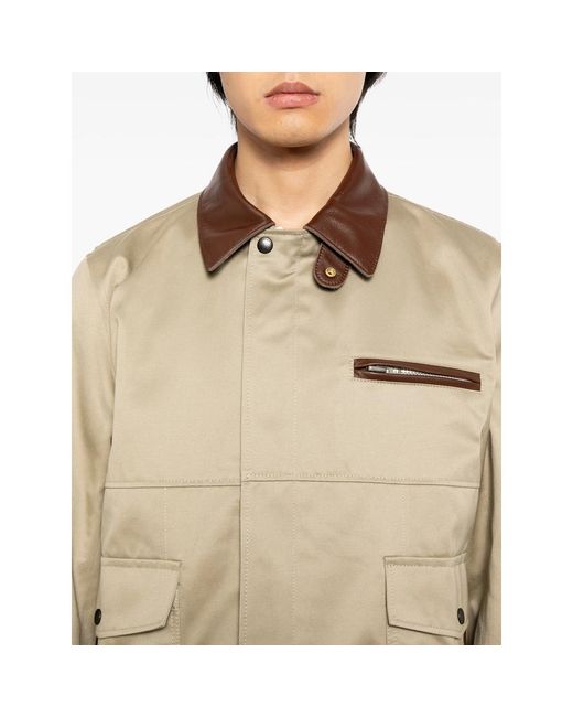 Sacai Natural Neutrals Jackets for men
