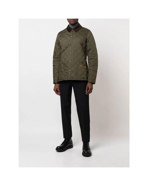 Barbour Green Outerwears for men