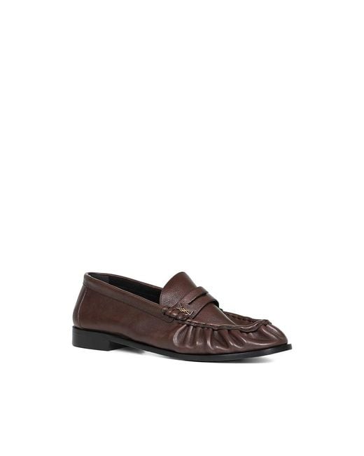 Saint Laurent Brown Loafers for men