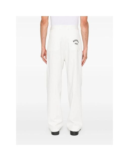 Givenchy White Trousers for men