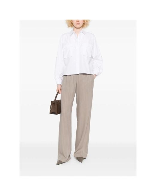 Max Mara White Tops