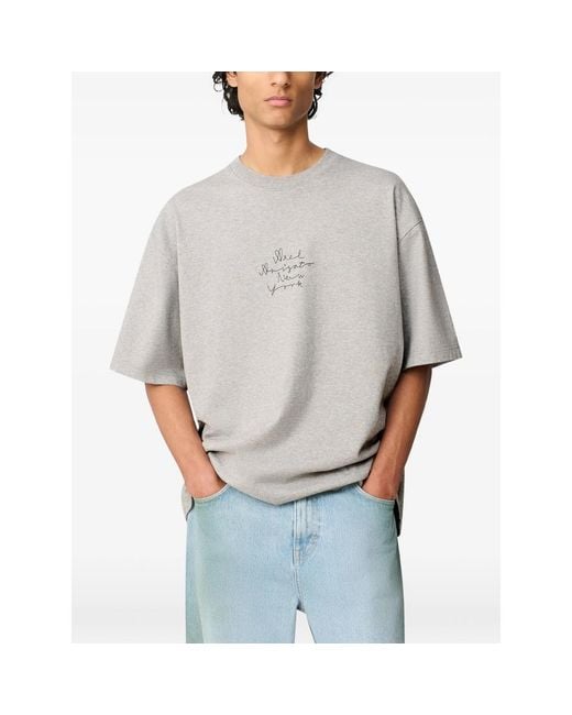 Axel Arigato Gray New York City T-Shirt for men